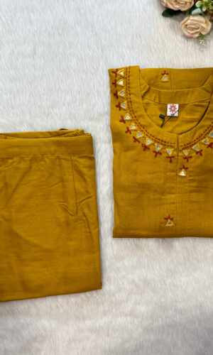 A-line Cotton Co-ord Set | SH0001B