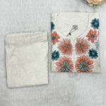 Natural Linen Cotton Salwar Set | JY0040