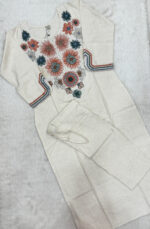 Natural Linen Cotton Salwar Set | JY0040