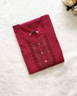Slub Silk Kurti | RF0006B