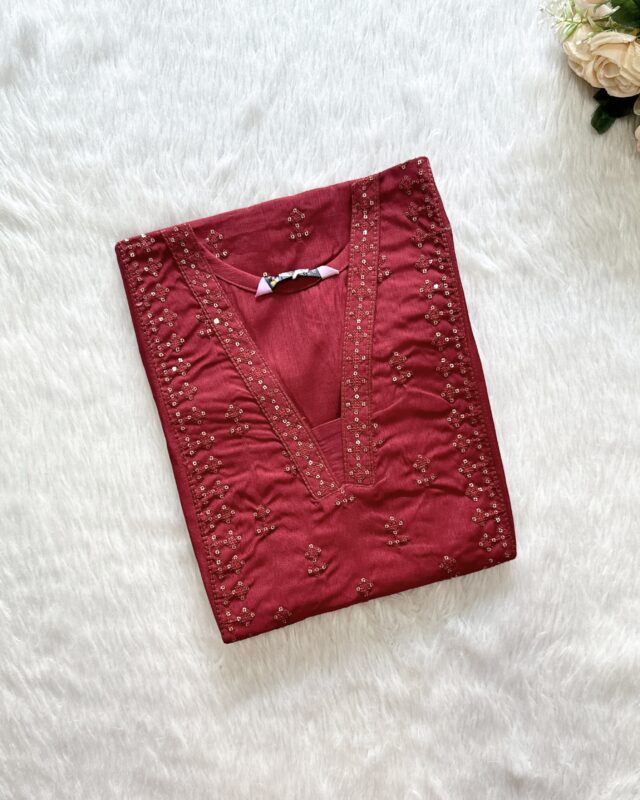 Vatican Silk Kurti | RF0010