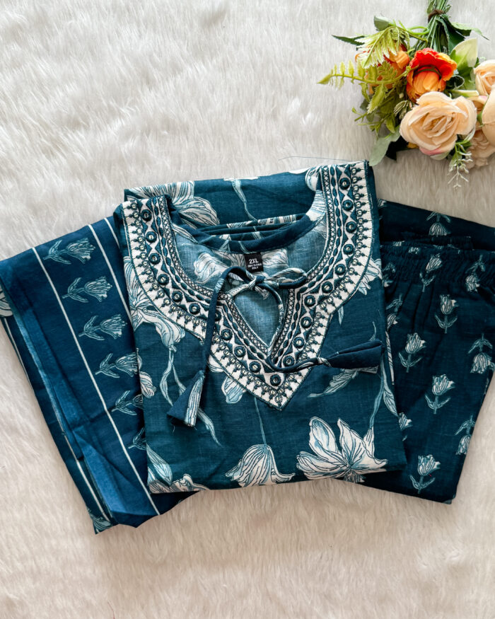 Cotton Salwar Set | MC3080C