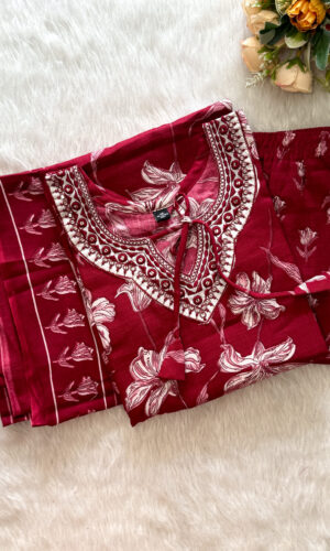 Cotton Salwar Set | MC3080D