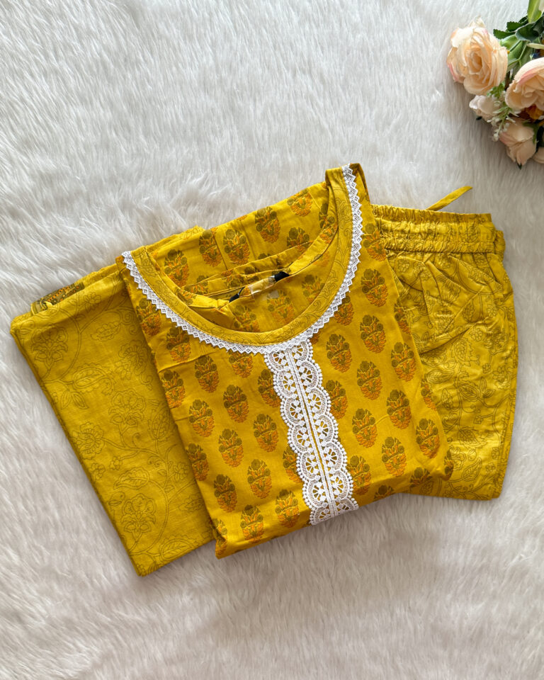 Pure Cotton Salwar Set | AC0002A