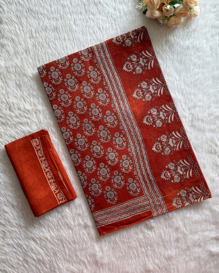 Budget Cotton Saree | BT0008A