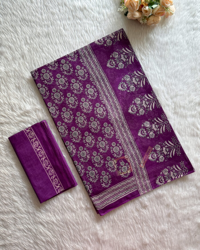 Budget Cotton Saree | BT0008B
