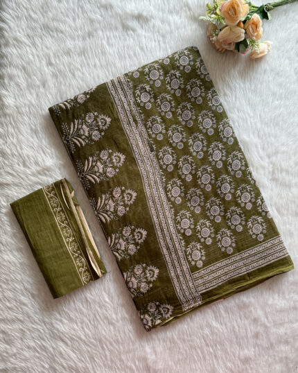 Budget Cotton Saree | BT0008C