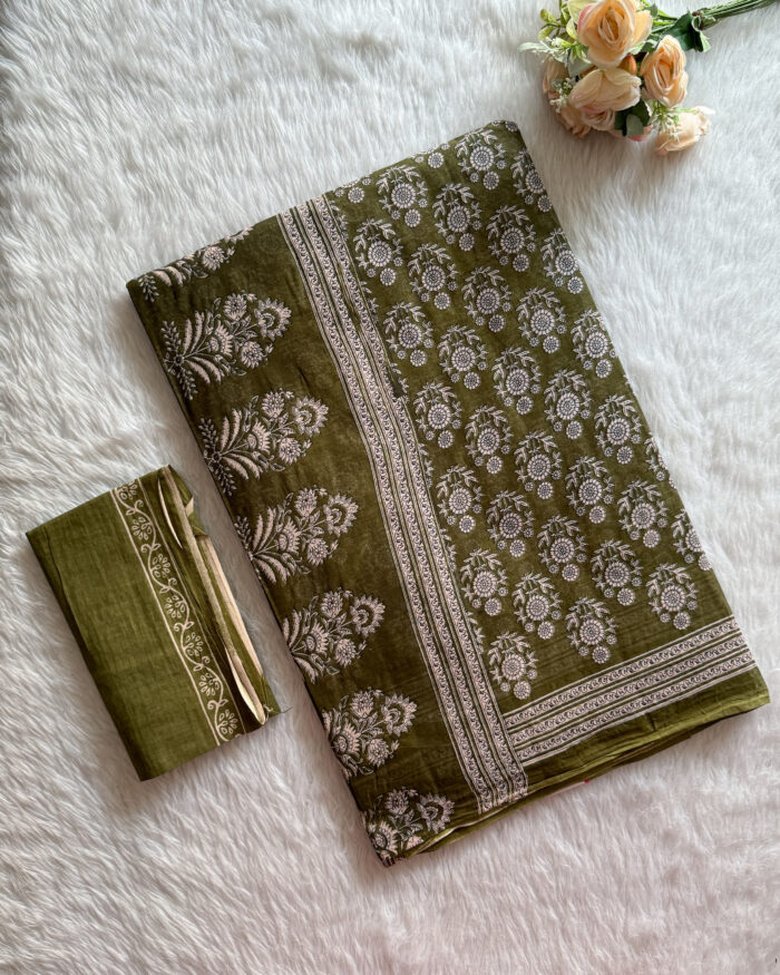 Budget Cotton Saree | BT0008C