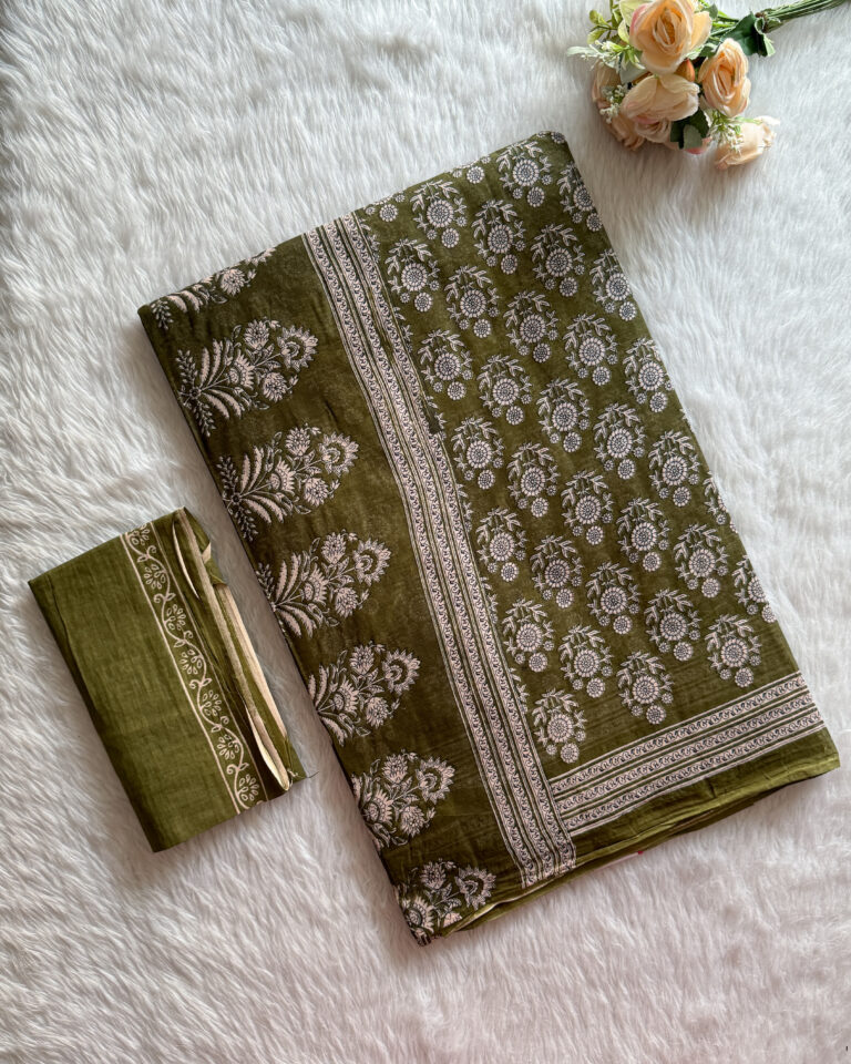 Budget Cotton Saree | BT0008C