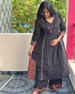 Anarkali Cotton Kurta Pant Set | RR0007C