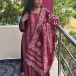 Modal Silk Salwar Set | JY0057