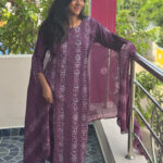 Modal Silk Salwar Set | JY0058