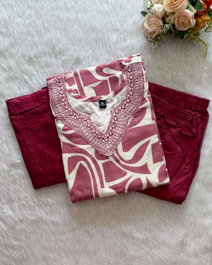 Rayon Salwar Set | MC3140