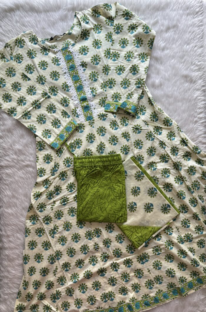Pure Cotton Salwar Set | AC0002E