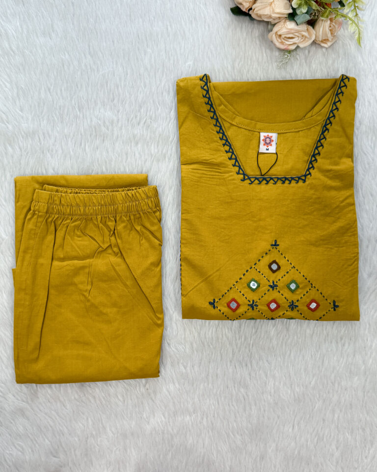 A-line Cotton Co-ord Set | SH0002B