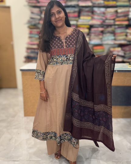 Anarkali Cotton Salwar Set | JY0048B