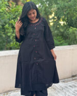 A-Line Cotton Kurta Pant Set | SH0001A