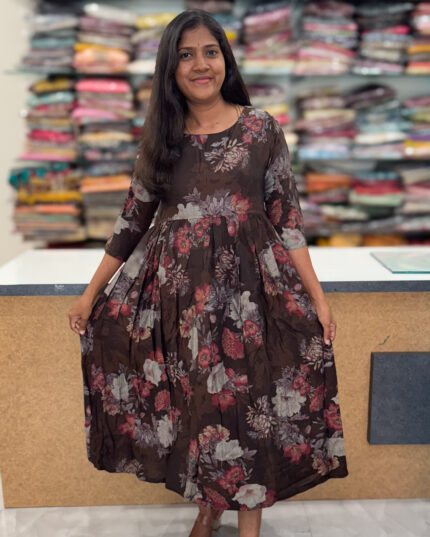 Soft Muslin Gown | NH0010