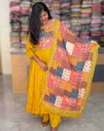 Beautiful Semi Gaji Silk Salwar Sets For Women's