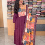 Beautiful Semi Gaji Silk Salwar Sets For Women's