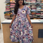 Attractive Muslin Gown | NH0008C