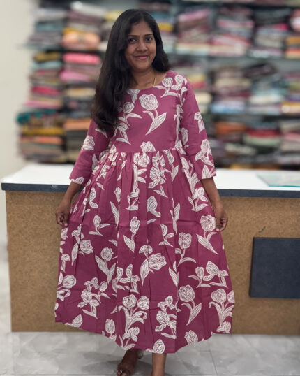 Beautiful Cotton Gown | NH0007B