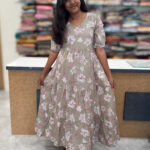 Skin Friendly Cotton Gown | NH0013