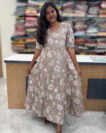 Skin Friendly Cotton Gown | NH0013