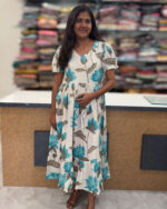 Comfortable Cotton Gown | NH0009B