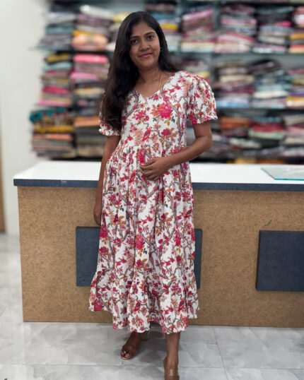 Comfortable Cotton Gown | NH0009E