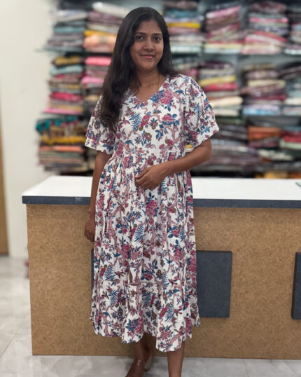 Comfortable Cotton Gown | NH0009D