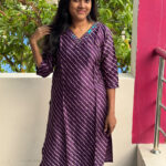 Gaji Silk Kurti | RR0008B