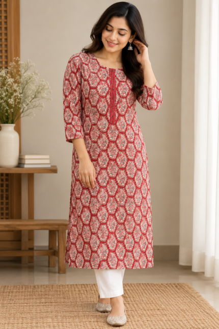 Plain Kurti for Women