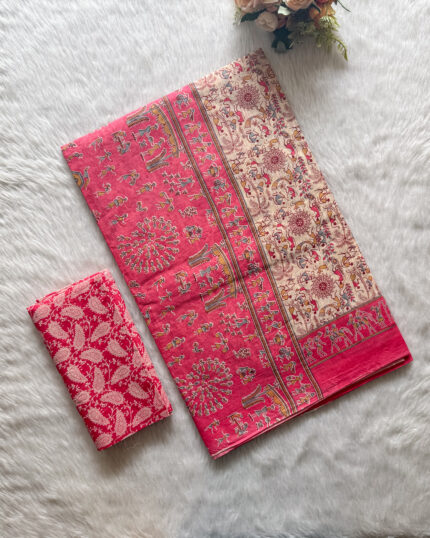 Budget Cotton Saree | BT0004B