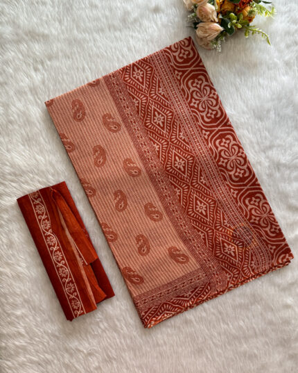 Budget Cotton Saree | BT0008U