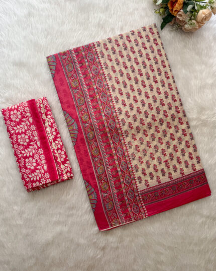 Budget Cotton Saree | BT0003H