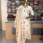 Ethnic Wear Soft Muslin Salwar Suits For Women's