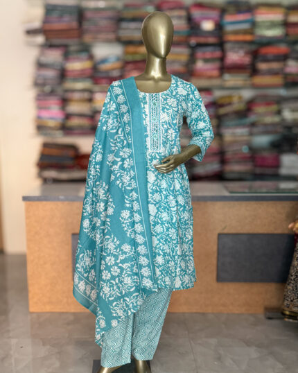 Office Wear Cotton Salwar Suits For Women's