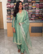 Glories Shimmer Salwar Set For Women's