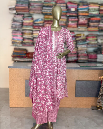 Feel Good Cotton Salwar Set | VK0029B