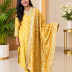 Gentle Glow Silk Salwar Set for women