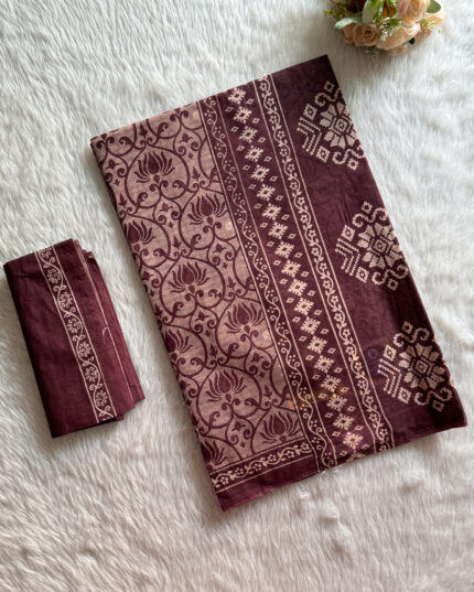 Budget Cotton Saree | BT0008R