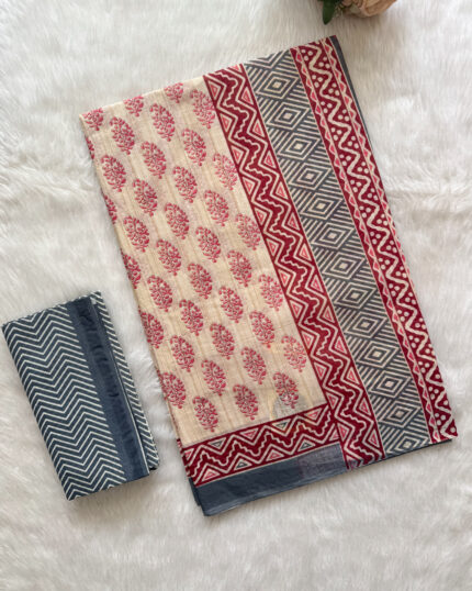 Budget Cotton Saree | BT0003C