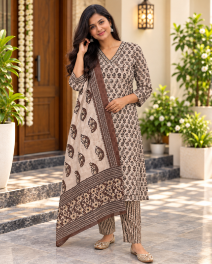 Feel Good Cotton Salwar Set for women