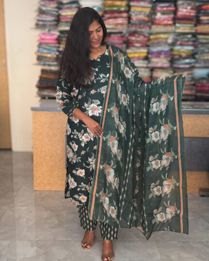 Pure Cotton Salwar Suits For Women's