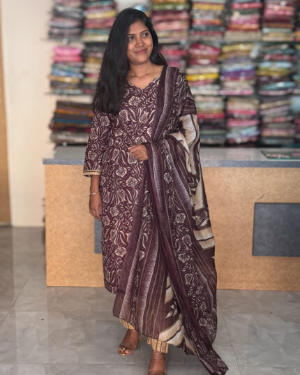 Pure Cotton Salwar Suits For Women's