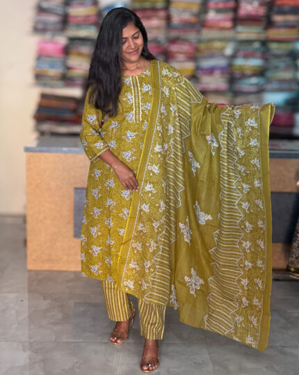 Comfortable Pure Cotton Salwar Suits For Women's