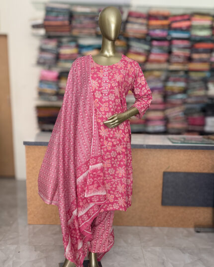 Pure Cotton Salwar Sets For Women's