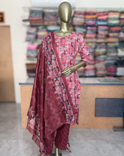 Pure Cotton Salwar Sets For Women's