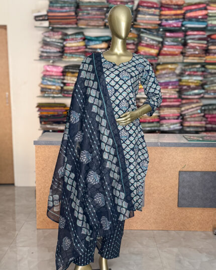 Pure Cotton Salwar Sets For Women's